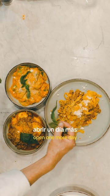 Una mirada a la cocina de Al Dente en Instagram